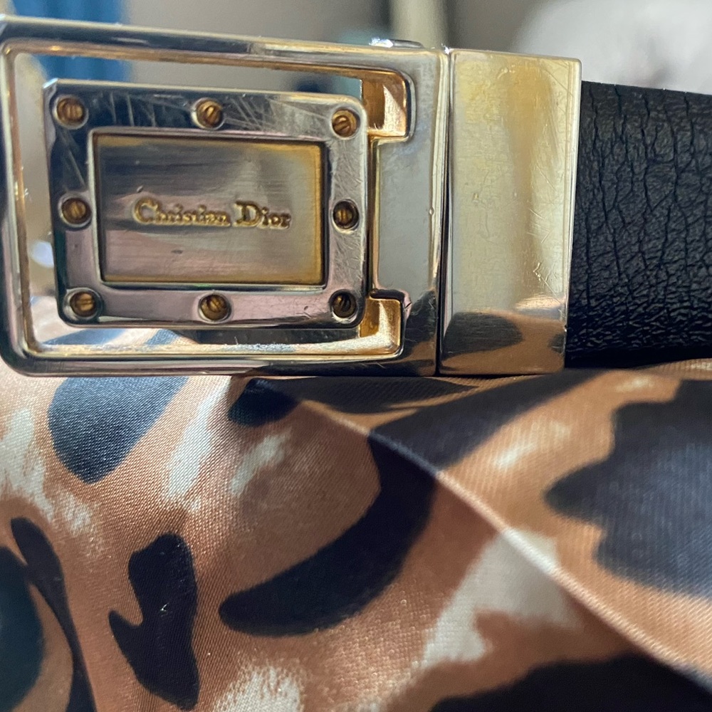 Vintage Christian Dior Mens belt